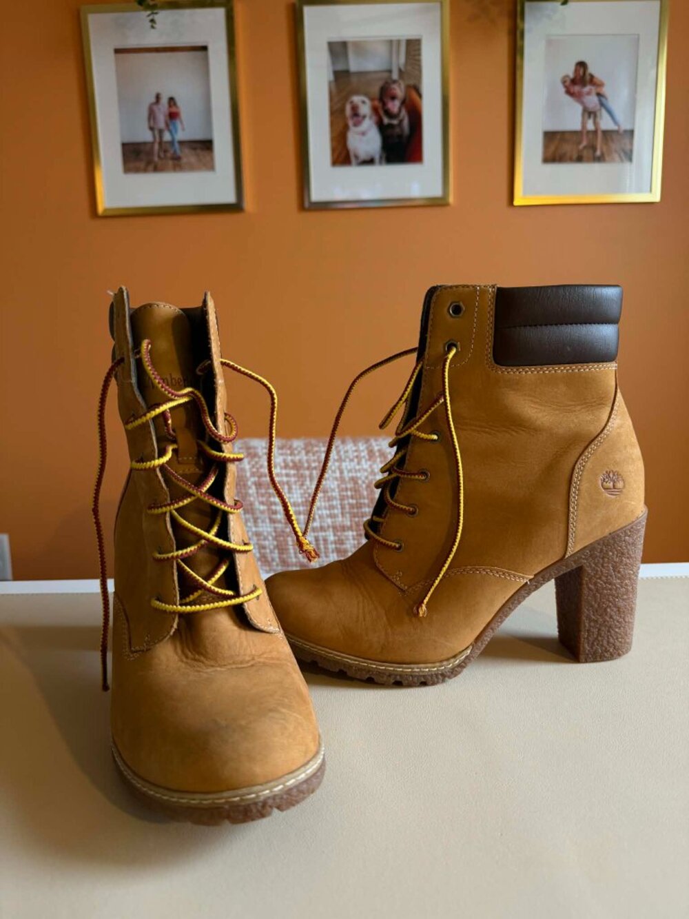 Timberland Heeled Boots Size 9.5
